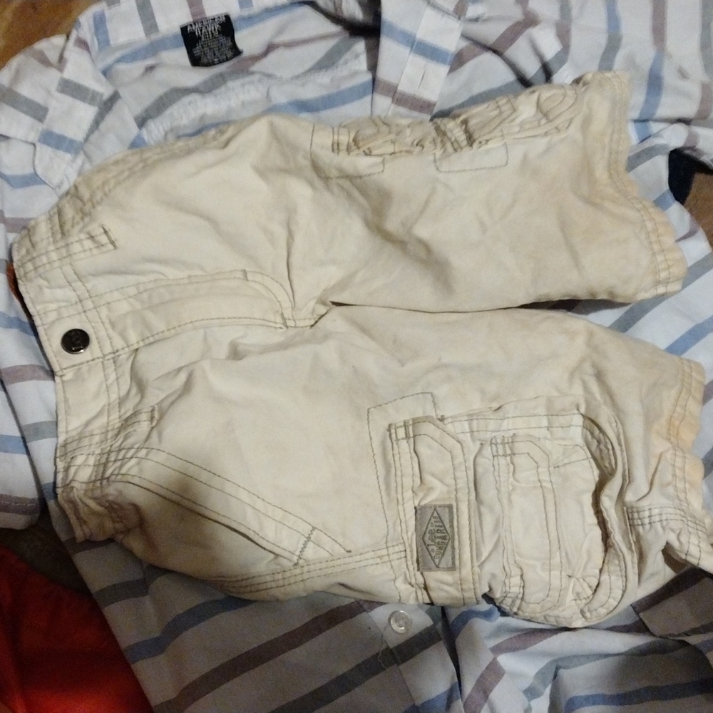 Boys lee dungarees shorts
